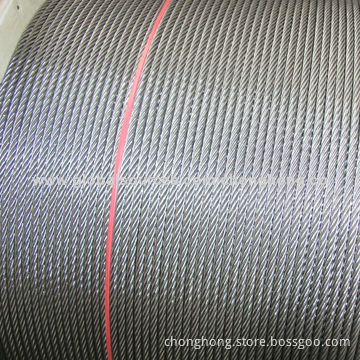 Stainless Steel Wire Rope, AISI304 or AISI316, for Fishing, 1x3, 3x7, 7x7